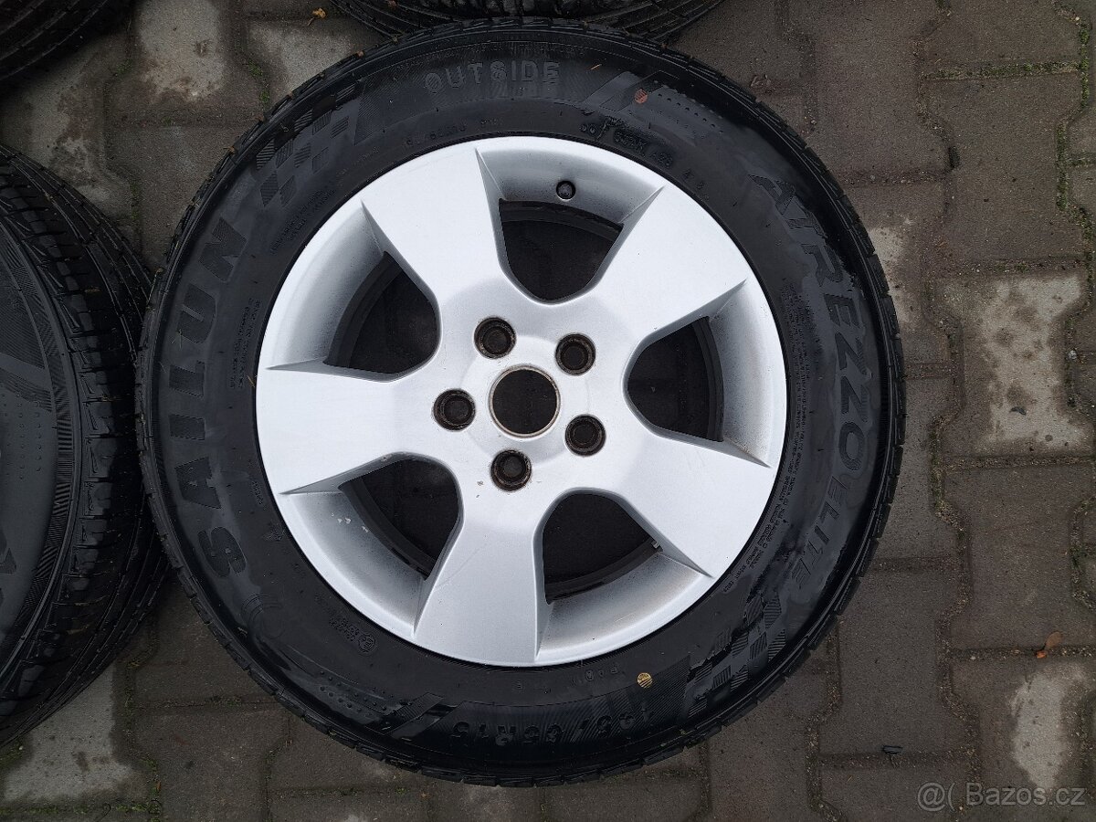 Hlinikove disky 5x112 r15 včetně pneu - 4