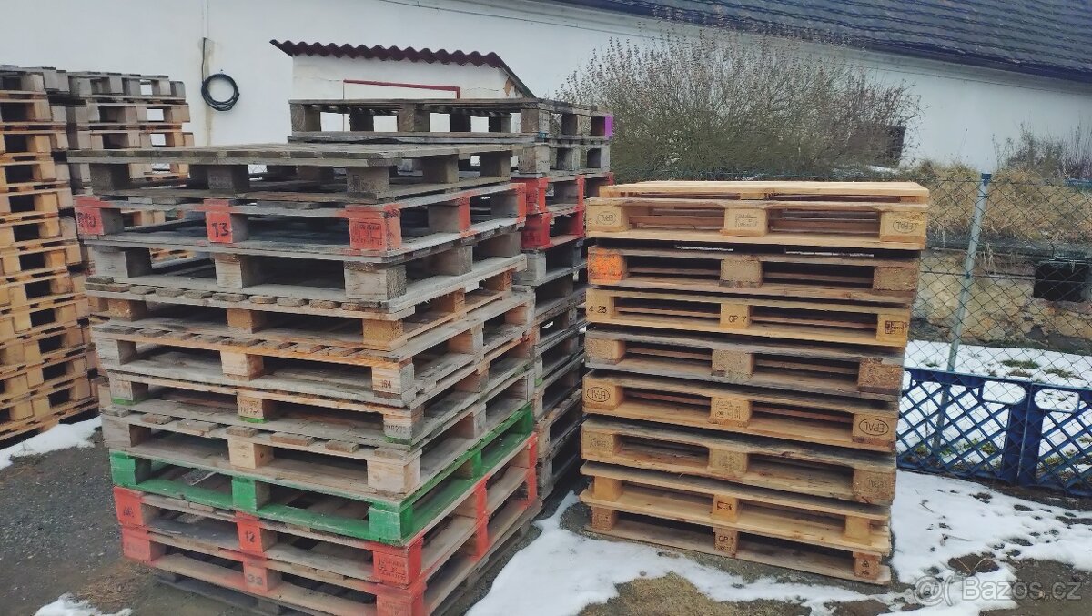 Palety dřevěné - 4