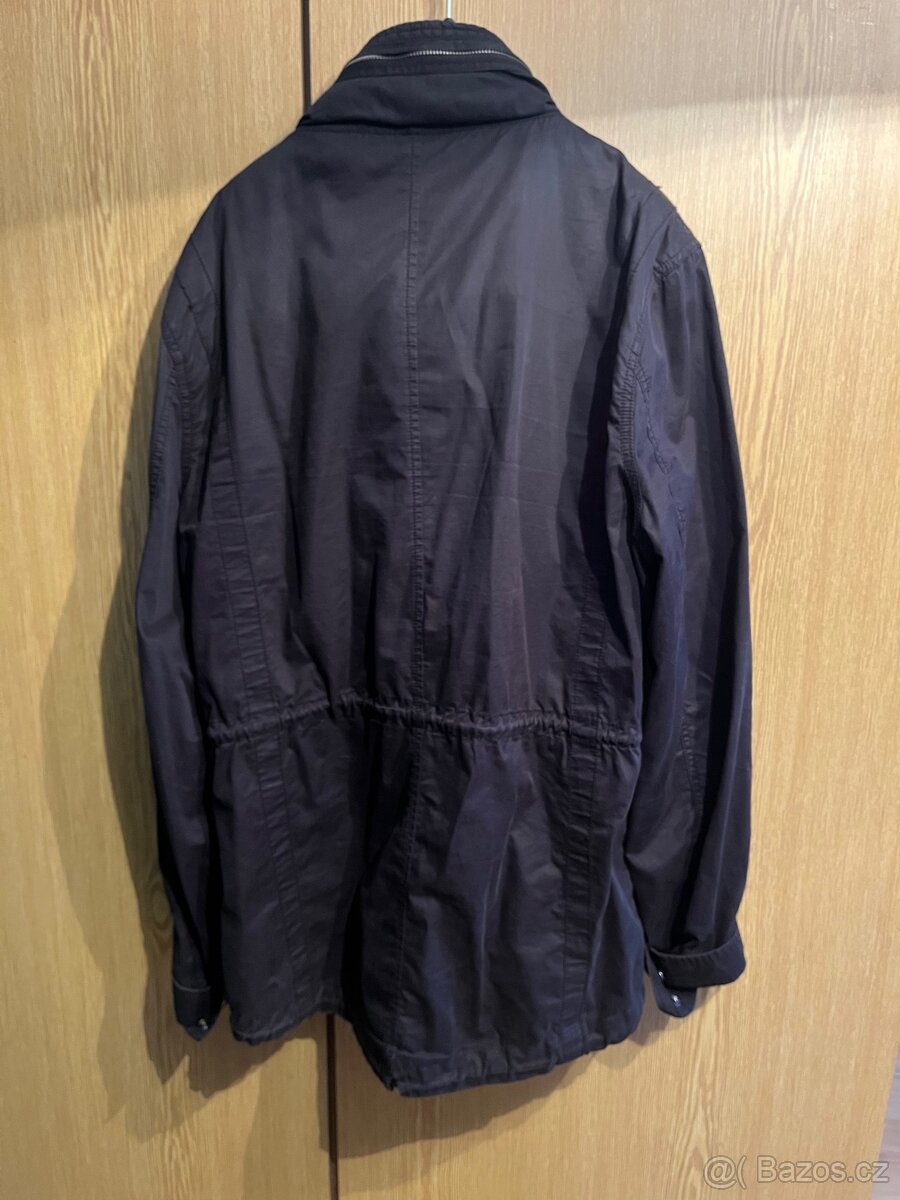 Černá pánská “vojenská” bunda Schott NYC - 4