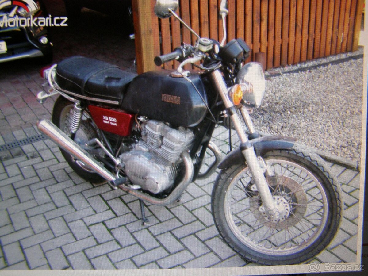 Yamaha xs 500 - 4