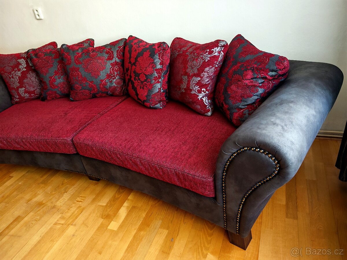 Luxusní pohovka Chesterfield - 4