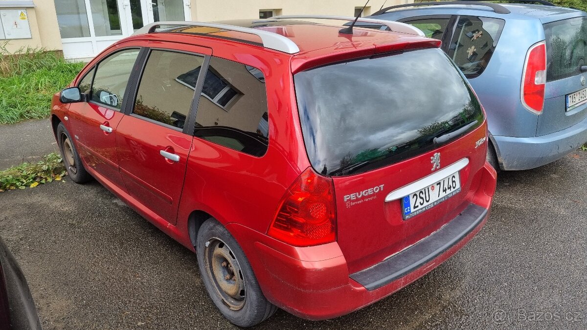 Peugeot 307 SW 1.6 HDi– STK 6/2027, bez koroze, odešlo turbo - 4