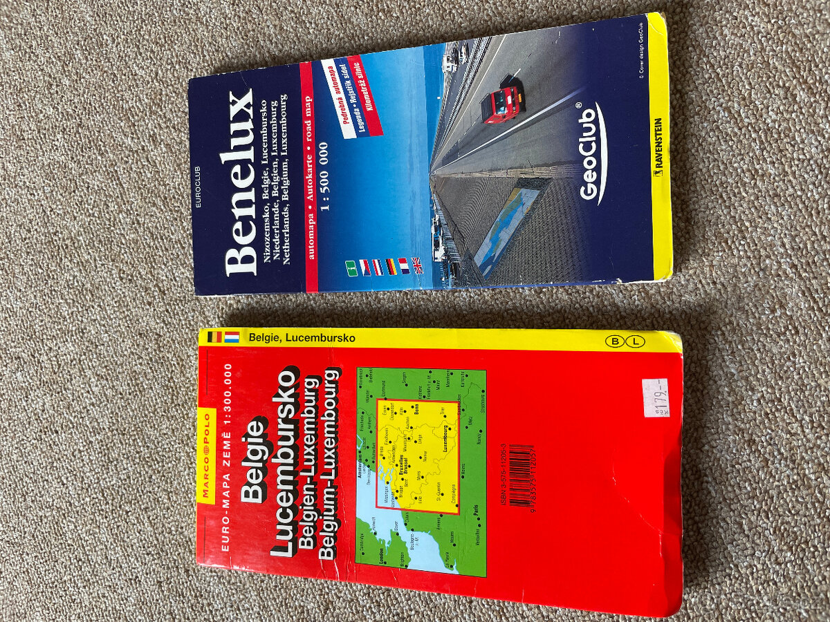 Starší turistické mapy ČR i Evropy - 4