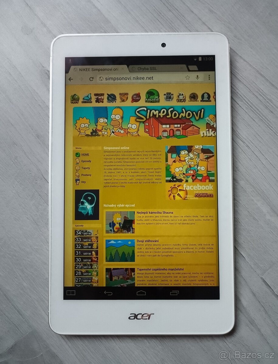 Acer Iconia Tab 8 A1-840FHD, 8", stříbrný/hliník - 4
