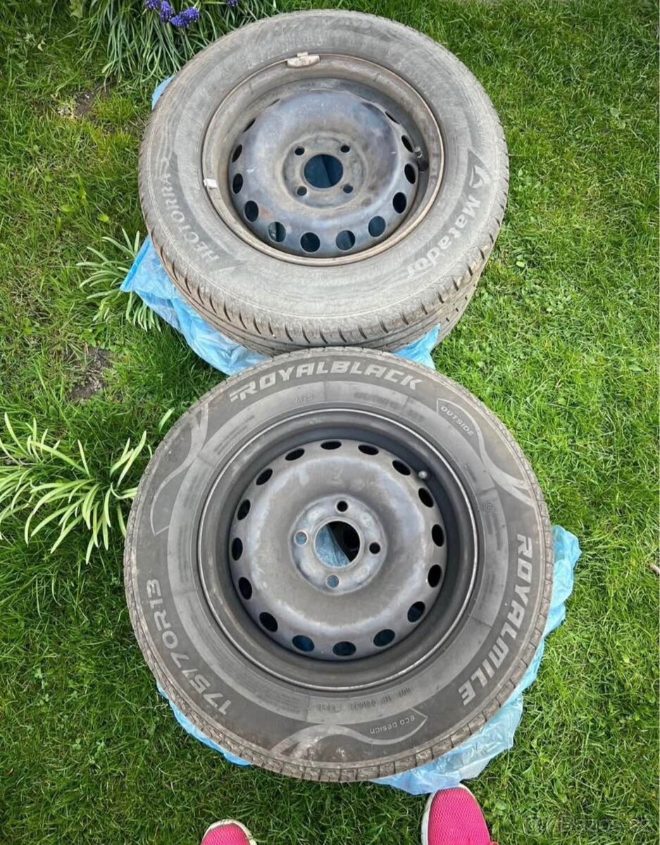 Letní pneu Matador a Royal, R13 - 4