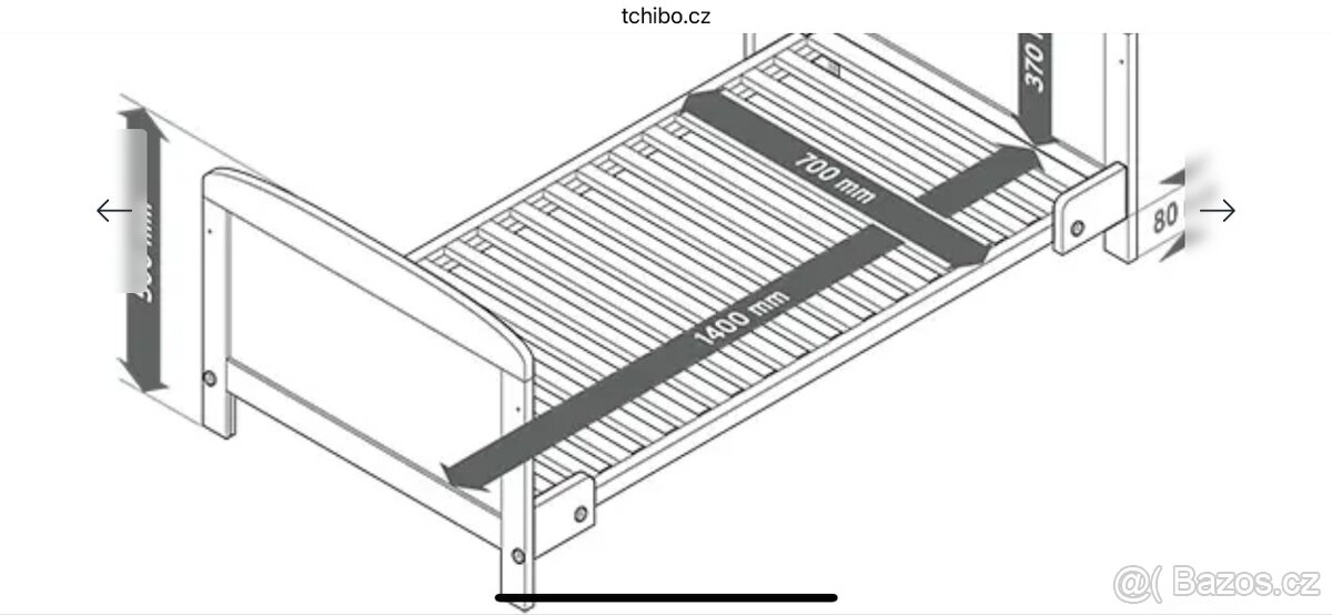 Dětská postýlka Tchibo - 4
