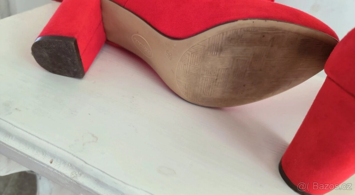 Semišové lodičky - 4