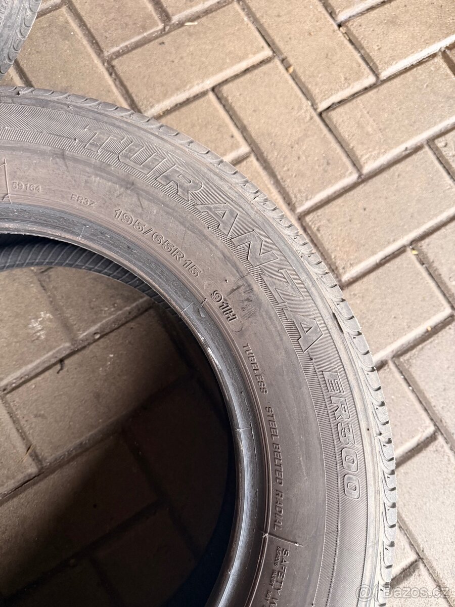 Letní pneumatiky Bridgestone 195/65r15 - 4