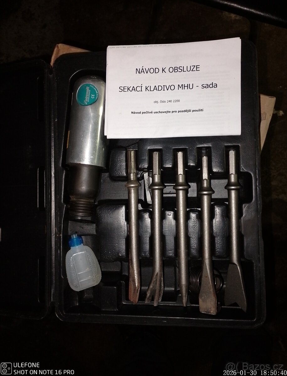 kompresor - pneumatické kladivo - 4