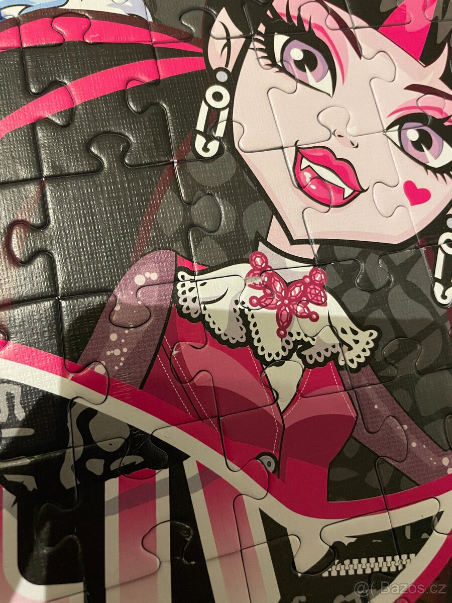 Puzzle Monster High lebka - 4