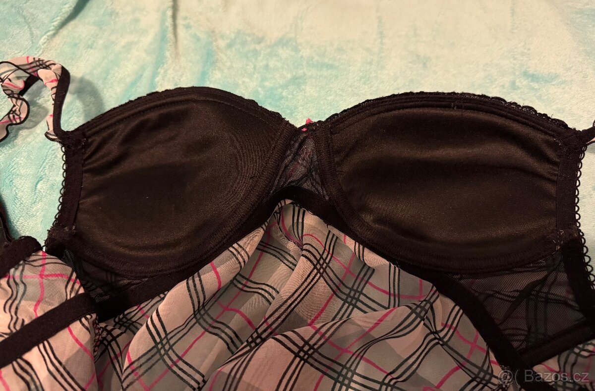 Noční košilka, vystužená podprsenka - 4