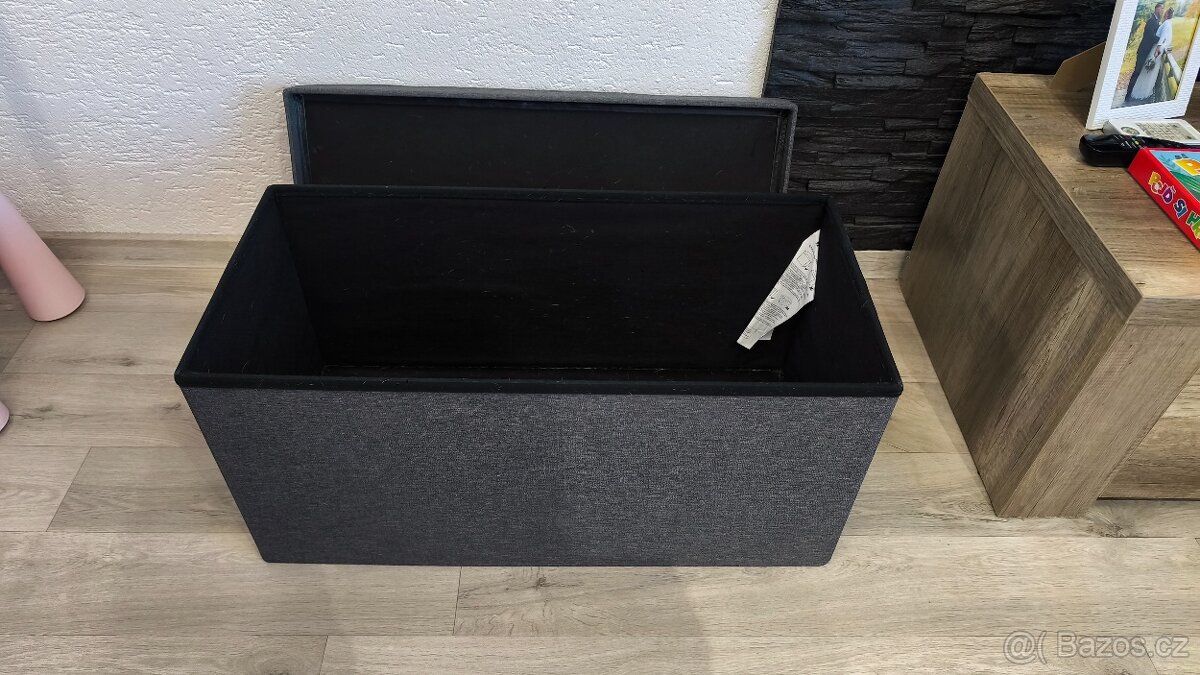 Úložný sedací box, taburet - 4