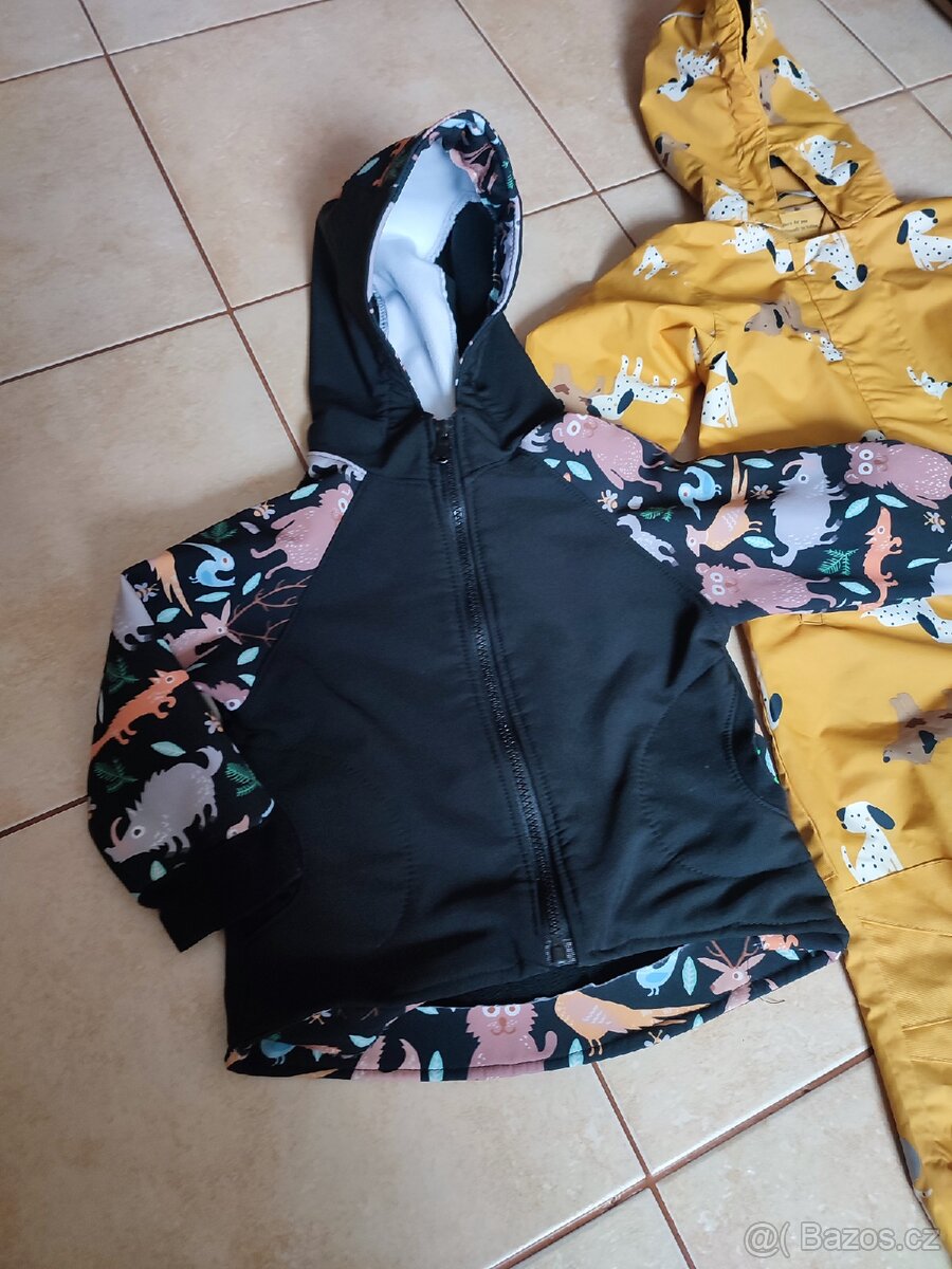 Overal do deště Tchibo a softshellový set - 4