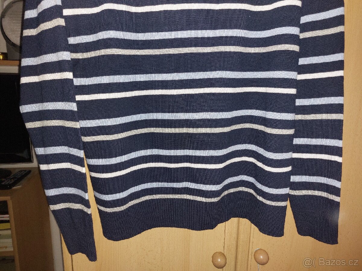 Lehký pánský svetr XL nenošený - 4
