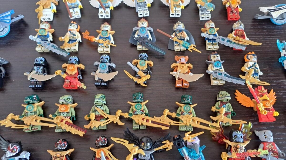 🔥🧊 Lego Maxi sada CHIMA figurek - přes 50ks 💧☁️ - 4