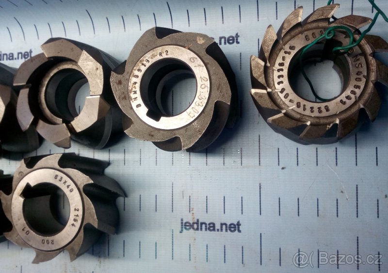 Nástrčné frézy, úhlové nepoužité - 4