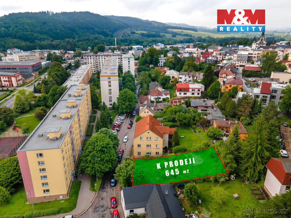 Prodej pozemku k bydlení v Ústí nad Orlicí, ul. Jilemnického - 4