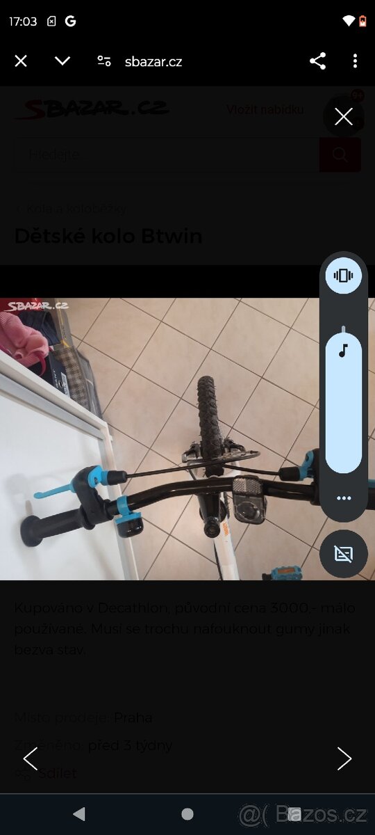 Dětské kolo btwin - 4