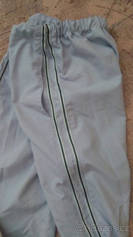 Světlé plátěné kalhoty - 4