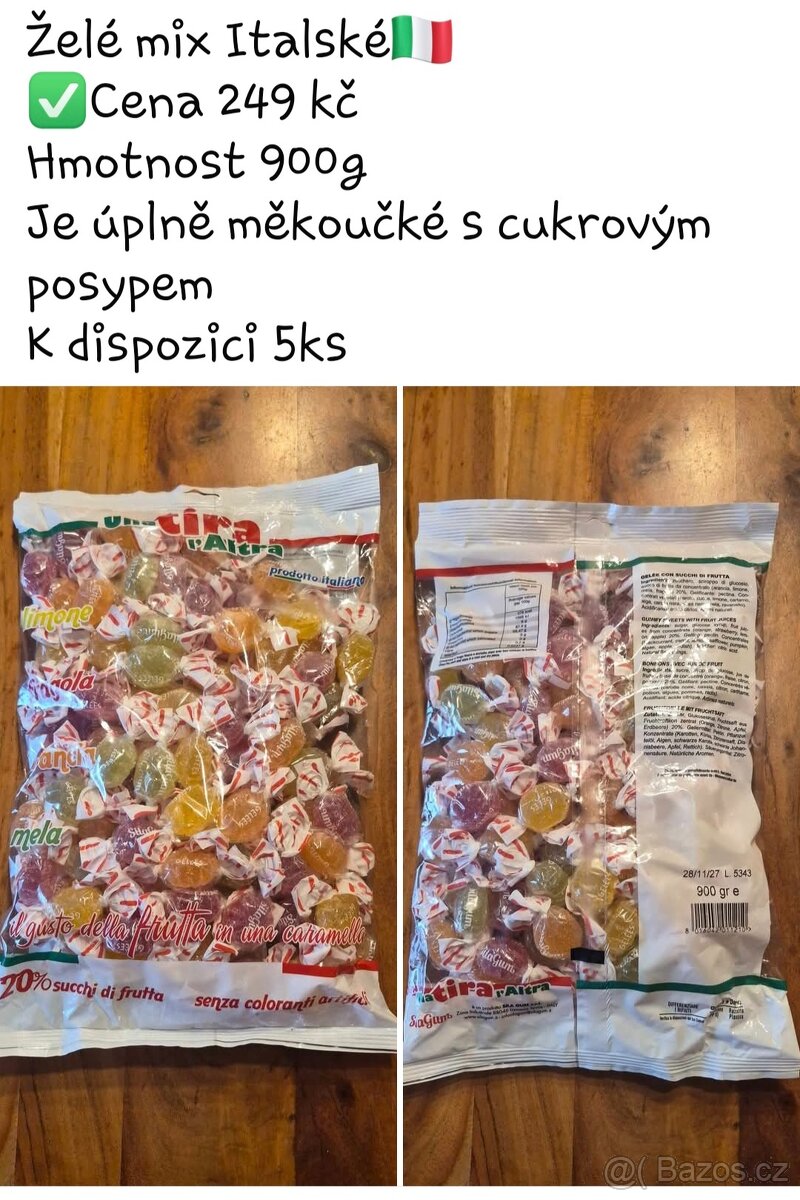 Italské cukrovinky,koření,olej - 4