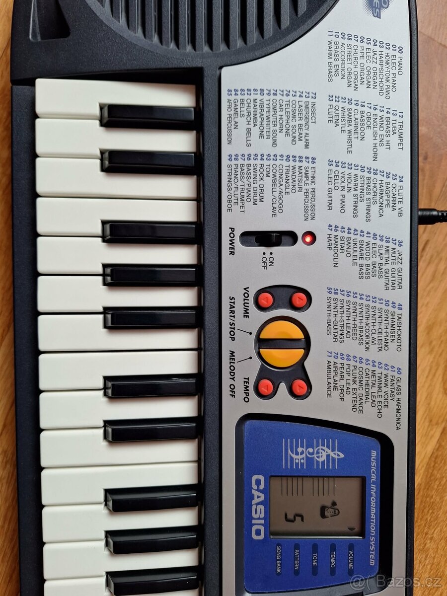 Dětské klávesy CASIO SA-67 - 4