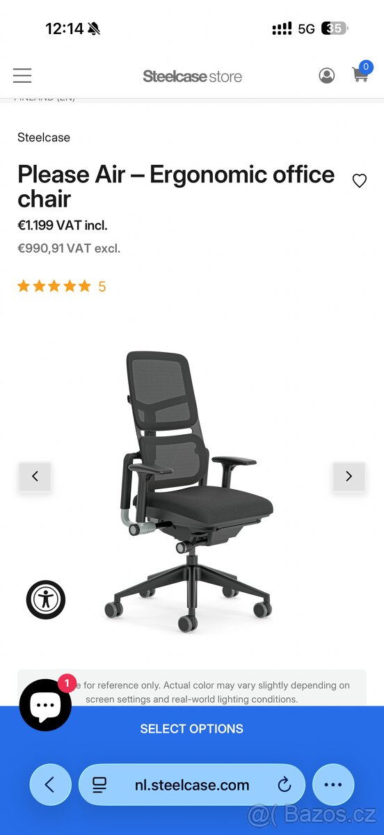 Nová kancelářská židle Steelcase Please Air - 4