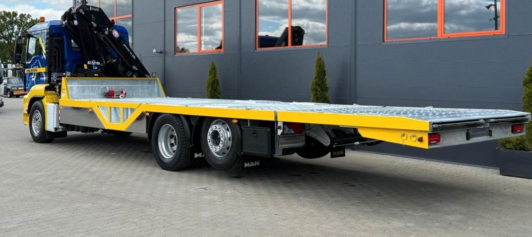 MAN TGS 26.360 - 6x2 – Odtahovka + HR-HMF 1420 K2 – EURO 5