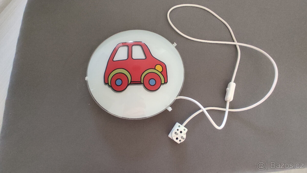 Dětské nástěnné světlo auto - 4