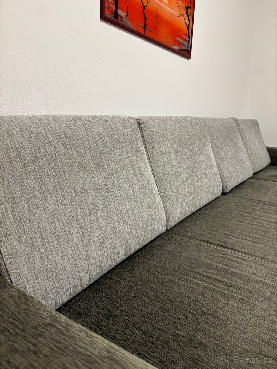 Sedací souprava tvar L 321x170cm - 4