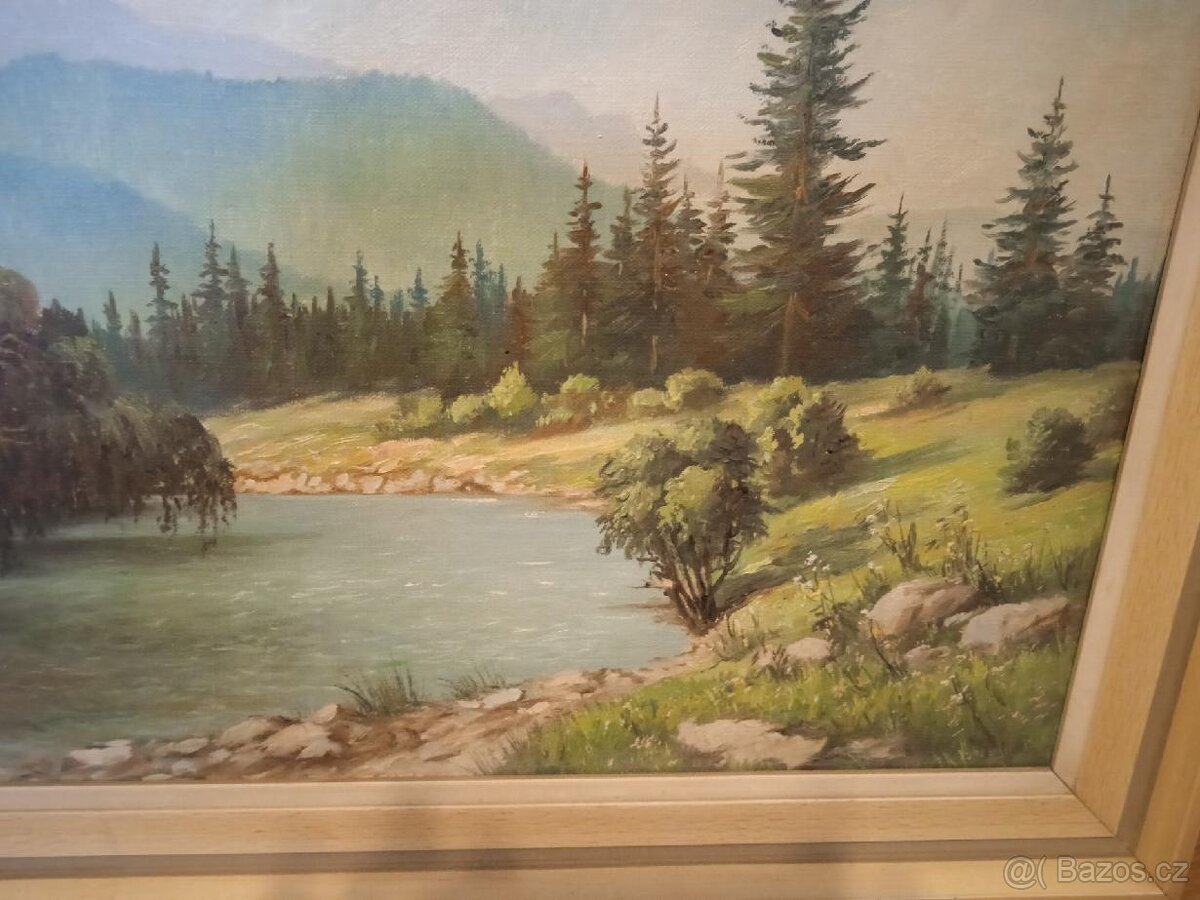 František Pospíšil ,malíř, pedagog (n.1896), Krajina Moravy - 4