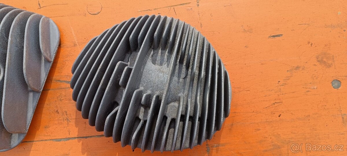 hlava válce ČZ motocross 250/968 - 360/969 dvoulauf - 4