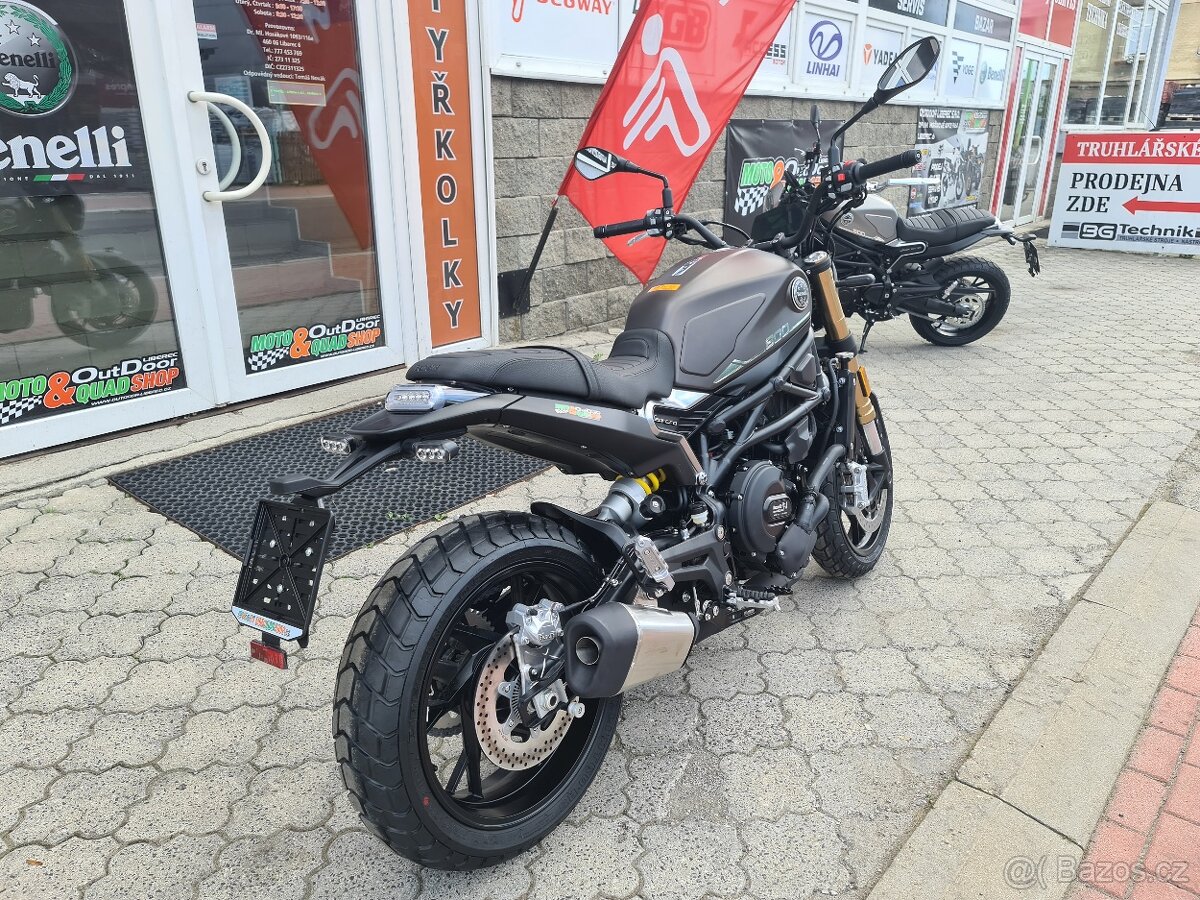 Benelli Leoncino 800 ABS, ZÁRUKA 4 ROKY, AKCE + HELMA ZDARMA - 4