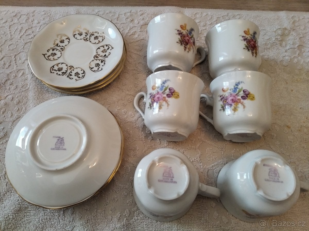 stare porcelanove servisy na kavu moca nepouzire - 4
