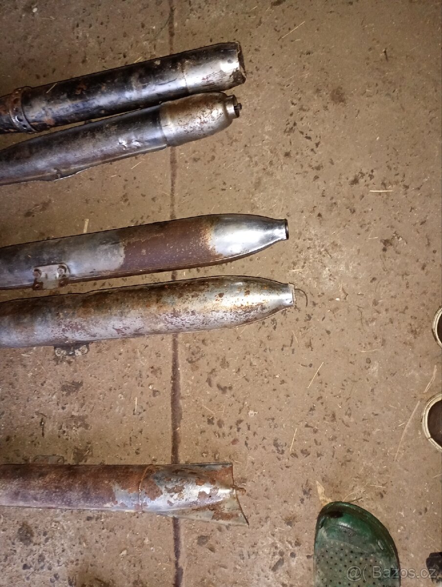Výfuky na jawa i simson - 4