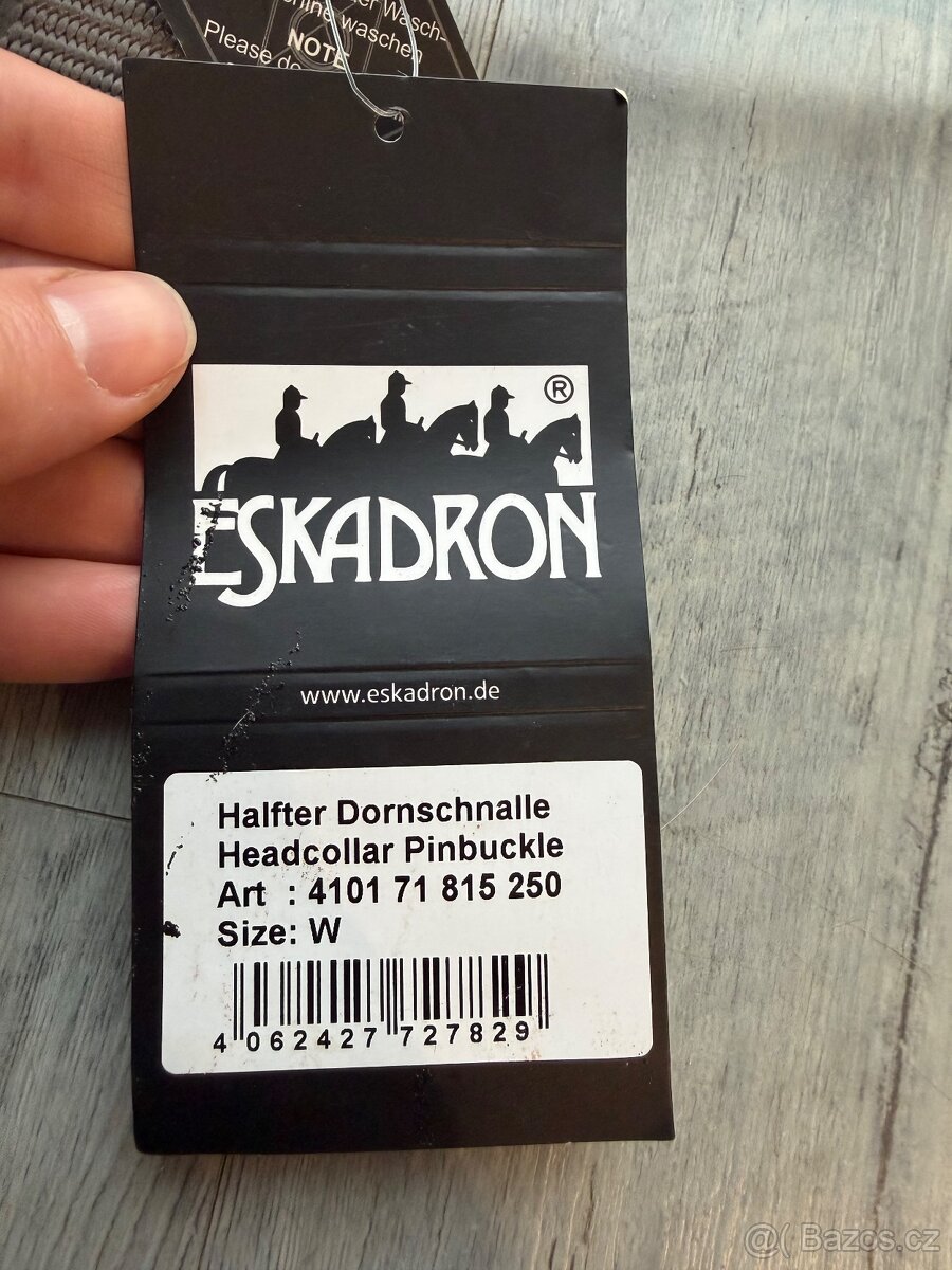 Eskadron ohlávka full šedá - 4