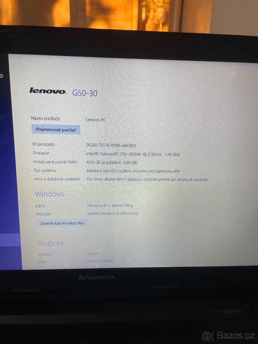 Notebook Lenovo G50 - 4