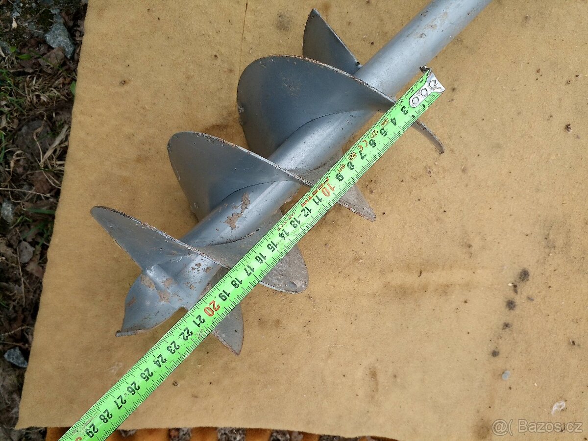 Prodám ruční vrták průměr 15cm - 4