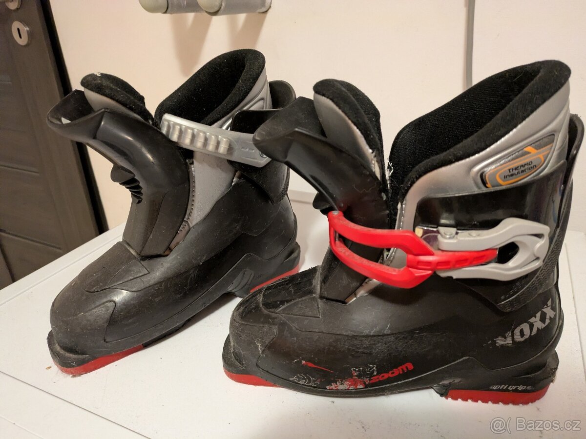 Dětské lyže, hůlky. lyžáky - 4