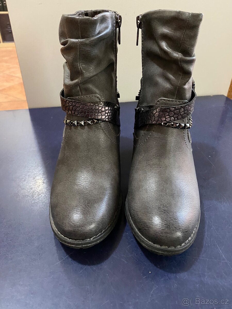 Dámské kozačky s.Oliver vel. 37 - 4