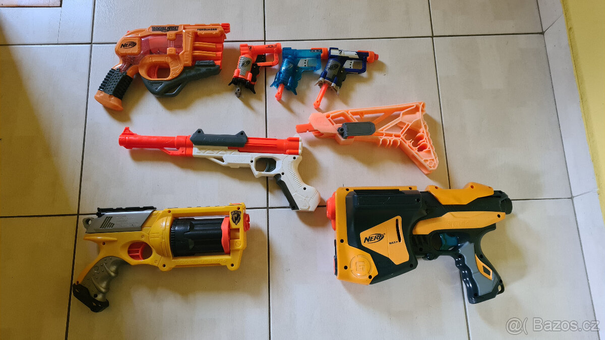 Nerf Pistole Elite Mega Mastodont a další - 4