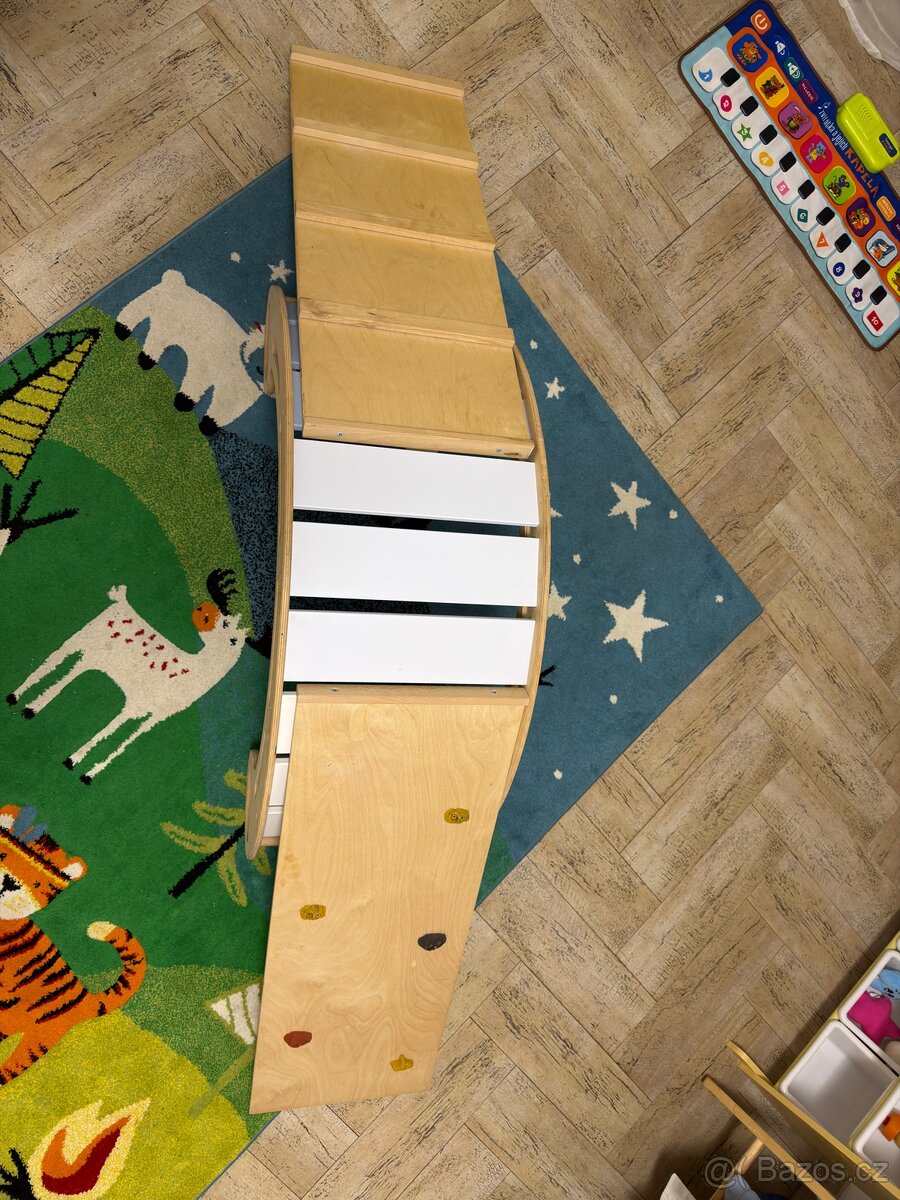 Be Vici dřevěná Montessori houpačka - 4