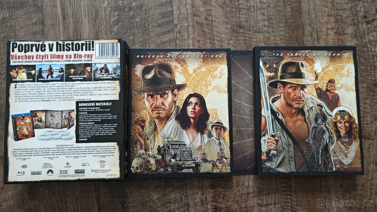 Indiana Jones Quadrilogy 1-4 (kolekce 5x Blu-ray) - 4