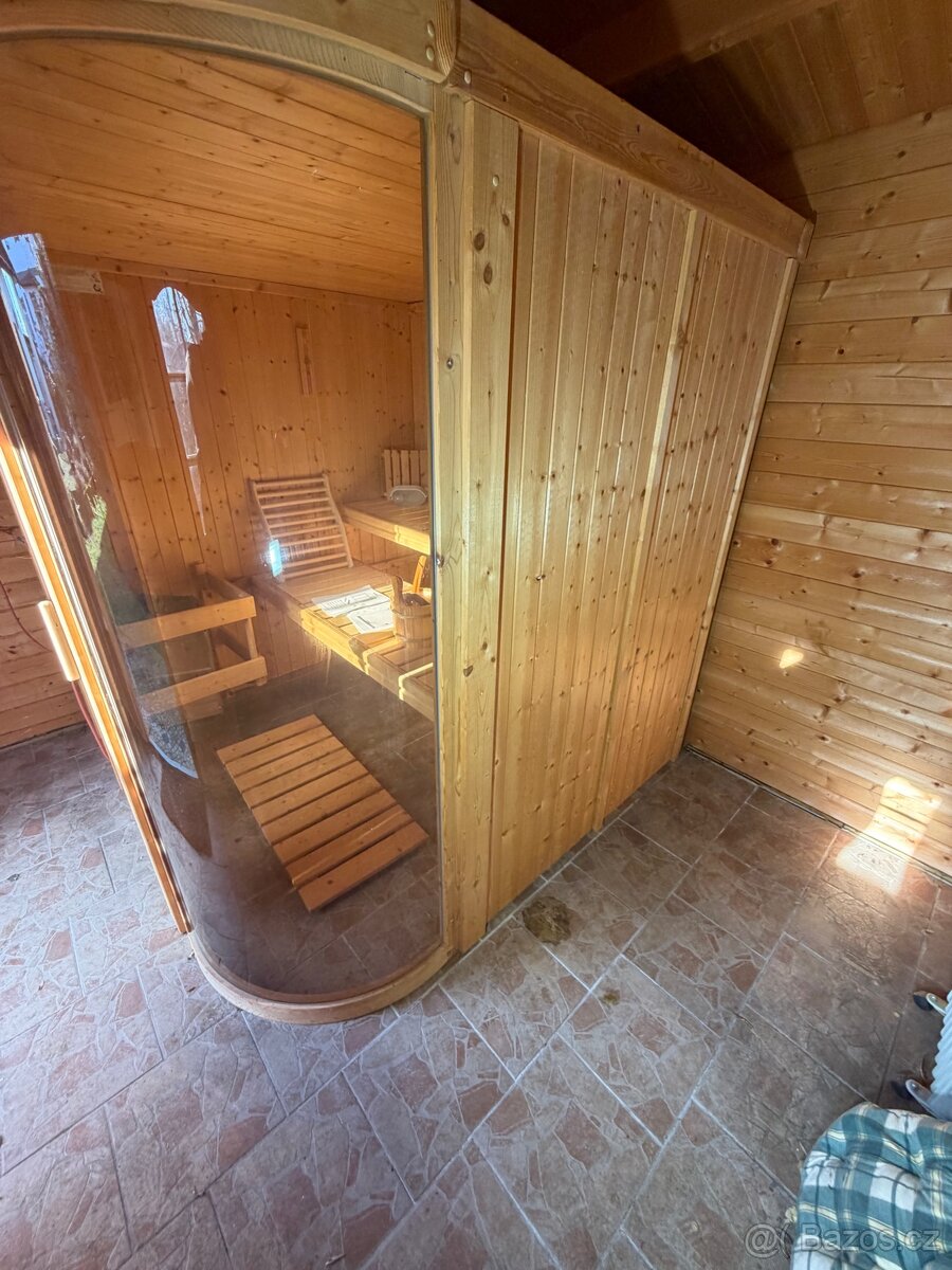 Finská sauna Karibu 198x198cm - 4