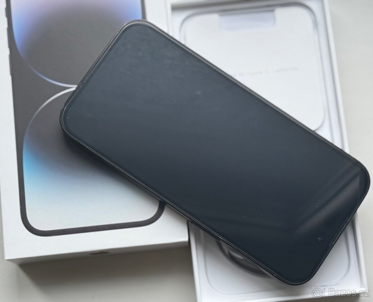 iPhone 14 Pro Max Space Black BATERIE 100% TOP - 4