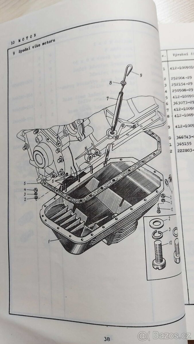 Katalog náhradních dílů Moskvič 1500 2140 - 4