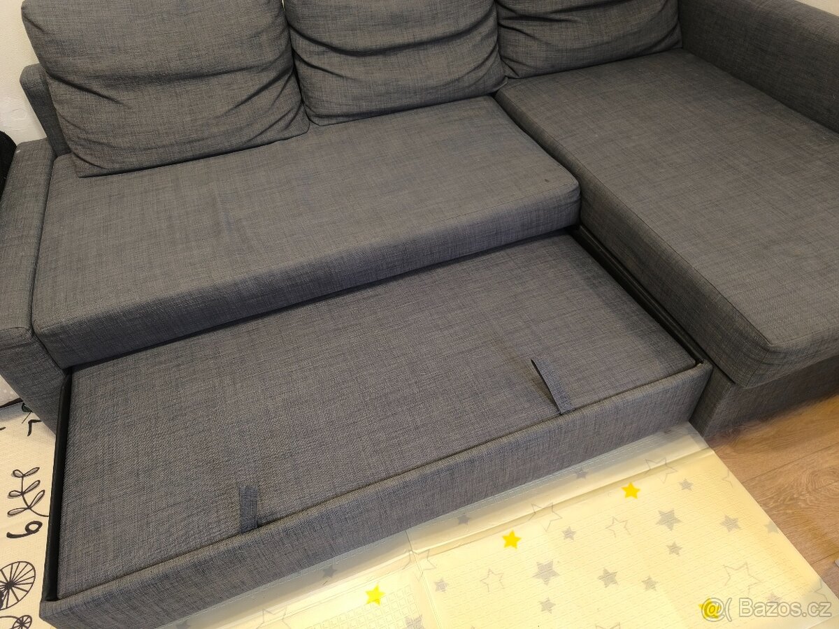 Rohová rozkládací sedačka IKEA - 4