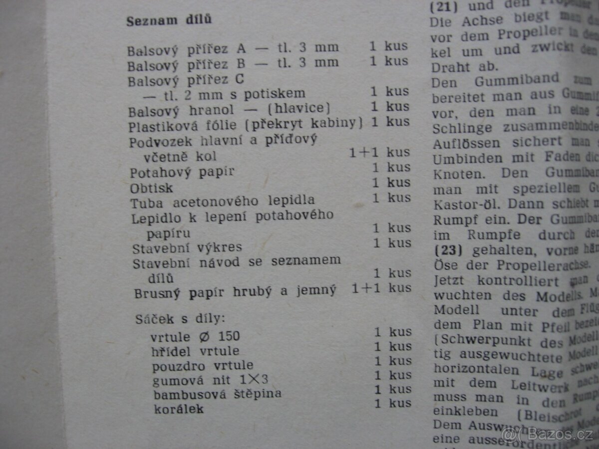 stavebnice IGRA model AEROSPORT - 4