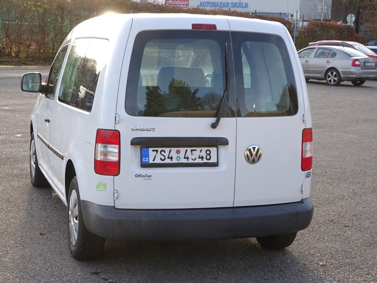VW Caddy 1.9 TDI r.v.2008 (55 kw) Koupeno v ČR - 4