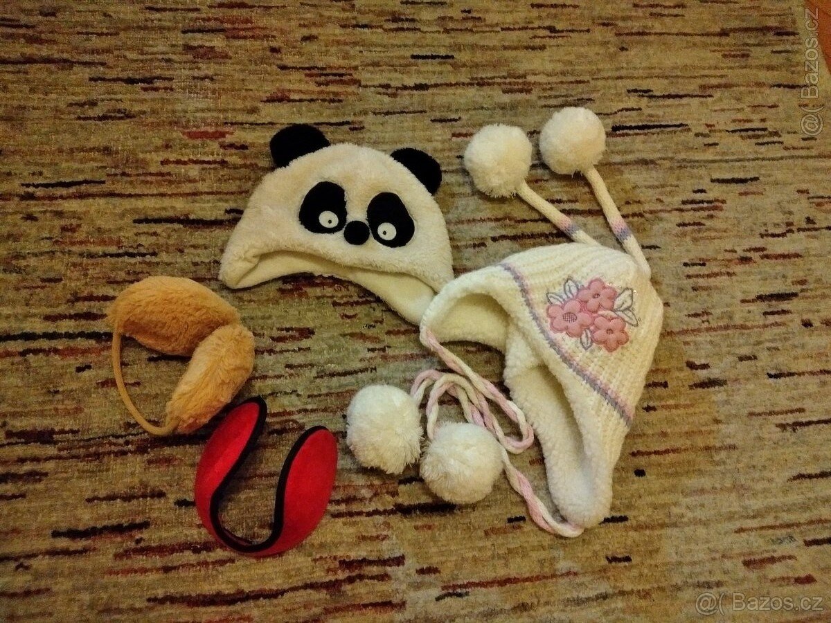 Dívčí čepičky a rukavičky - 4