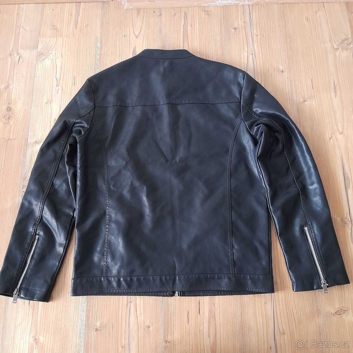 Kožená bunda pánská L/ XL - NOVÁ, NENOŠENÁ - 4